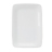 7.25x10" White Rectangle Platter