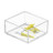 Clarity Drawer Organizer 4x4x2