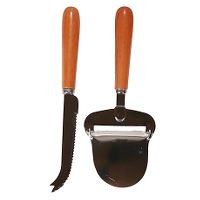 Cheese Knife and Plane Set,Maple