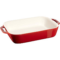 Staub 2.5Qt Rect Baker - Red