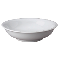 9.5" White Serving Bowl