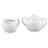 Porcelain Creamer & Sugar Set