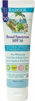 Badger Balm Clear Zinc SPF30 Sunscreen Lotion, Unscented