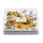 Sunflower Melamine Canape Platte