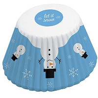 Snowman Cupcake Liner, 50ct