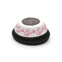Ring of Hearts Cupcake Liner,50c