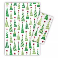Tree Print Holiday Towel
