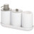 Cade Vanity Set - White/Grey