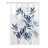 Leaves Shower Curt (Navy/Slate)
