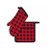 Buffalo Red Holiday Mitt Set