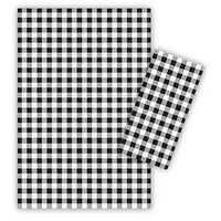 White Holiday Print Towel