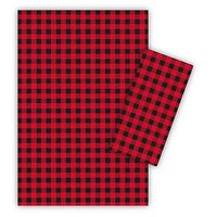 Red Holiday Print Towel