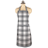 Gingham Gray Apron