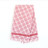Grid Terry Kitchen Towel Red
