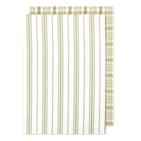 Khaki Cotton Farmhouse Dishtowel