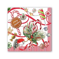Peppermint Cocktail Napkin