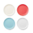 Kids Bamboo Plates S/4 RWGB