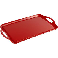 Red Rectangular Tray