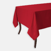 Tablecloth 70"x84" - Red