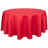 Tablecloth 70" Round - Red