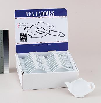 HIC Porcelain Teapot Tea Caddy