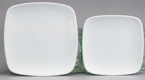 6" Square Appetizer Plate