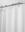 Fabric  Shower Curtain (White)