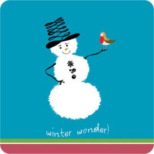 Snowman Dishtowel