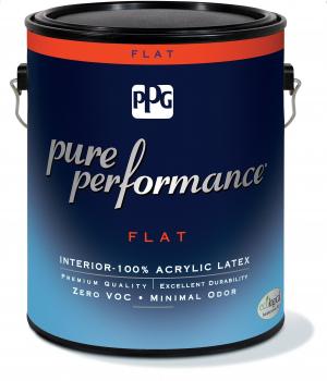 PPG FLAT LATEX PURE